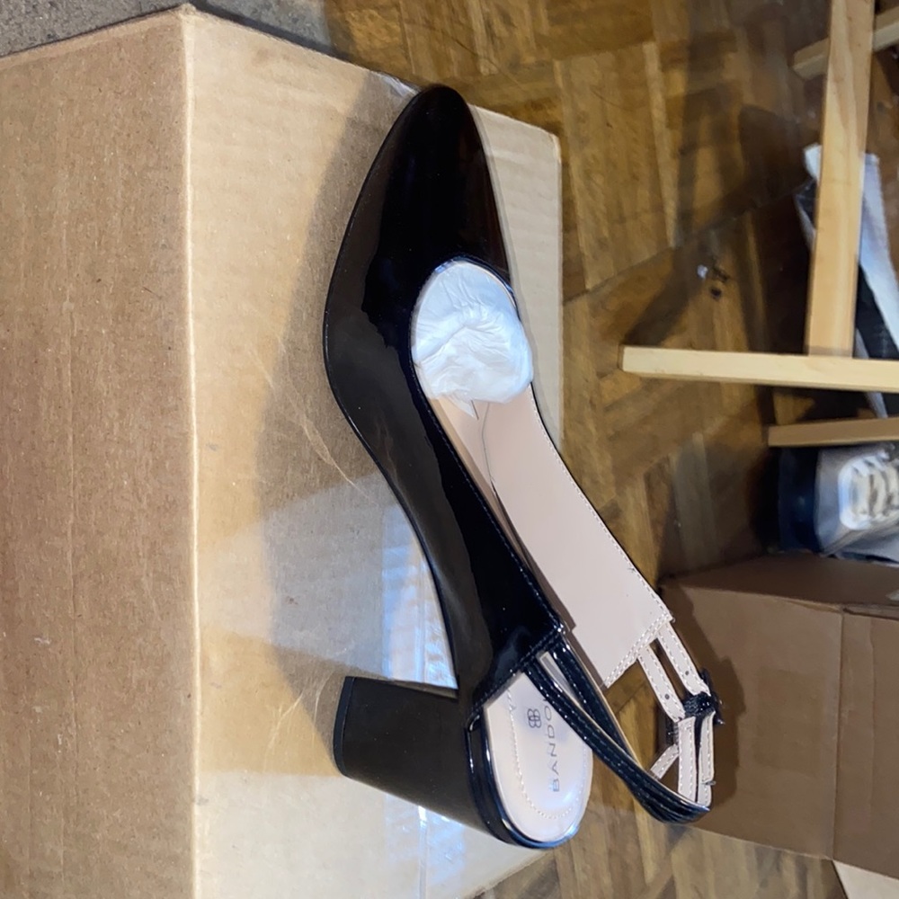 Black Suede Heel
